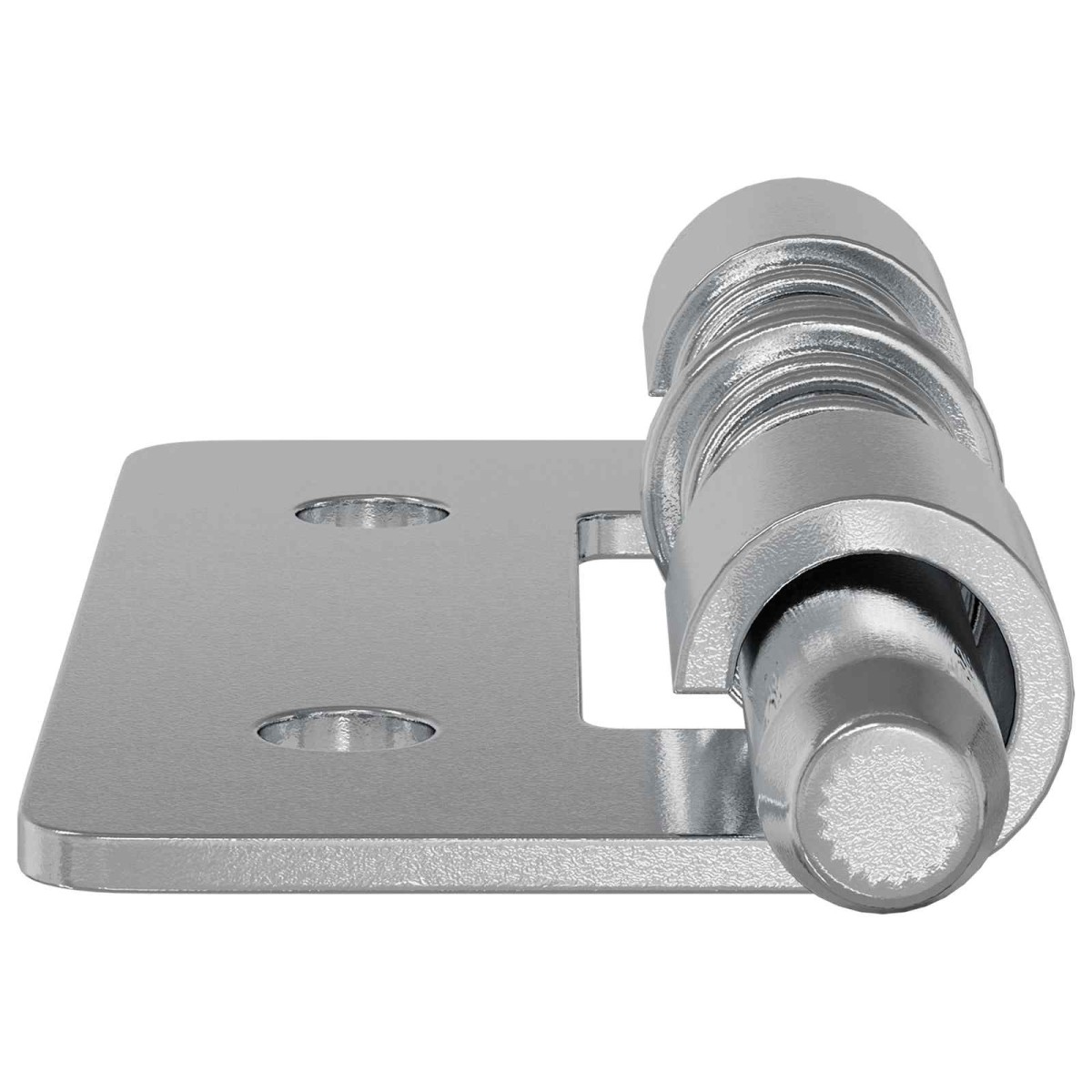 vidaXL Κλείστρο 2 τμχ. Ασημί 46 x 17 x 1,2 mm Ατσάλι