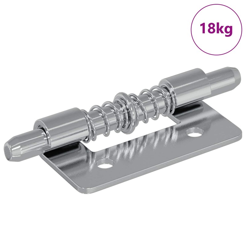 vidaXL Κλείστρο 1800 τμχ. Ασημί 46 x 17 x 1,2 mm Ατσάλι