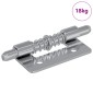vidaXL Κλείστρο 1800 τμχ. Ασημί 46 x 17 x 1,2 mm Ατσάλι
