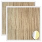 vidaXL Αυτοκόλλητη Κάλυψη Βιδών 2 τμχ. Artisan Oak Ø 20 x 0,5 mm