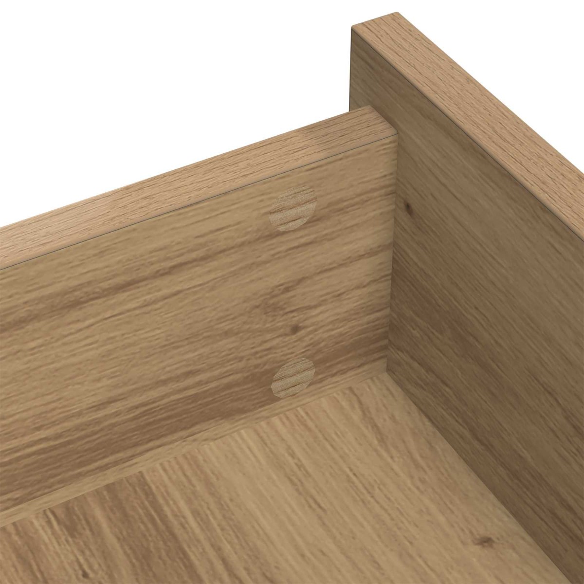 vidaXL Αυτοκόλλητη Κάλυψη Βιδών 2 τμχ. Artisan Oak Ø 20 x 0,5 mm