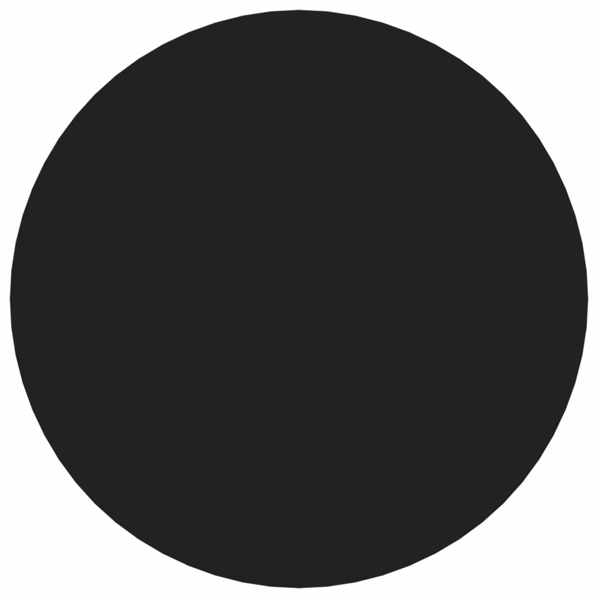 vidaXL Αυτοκόλλητη Κάλυψη Βιδών 2 τμχ. Μαύρο Ø 20 x 0,5 mm
