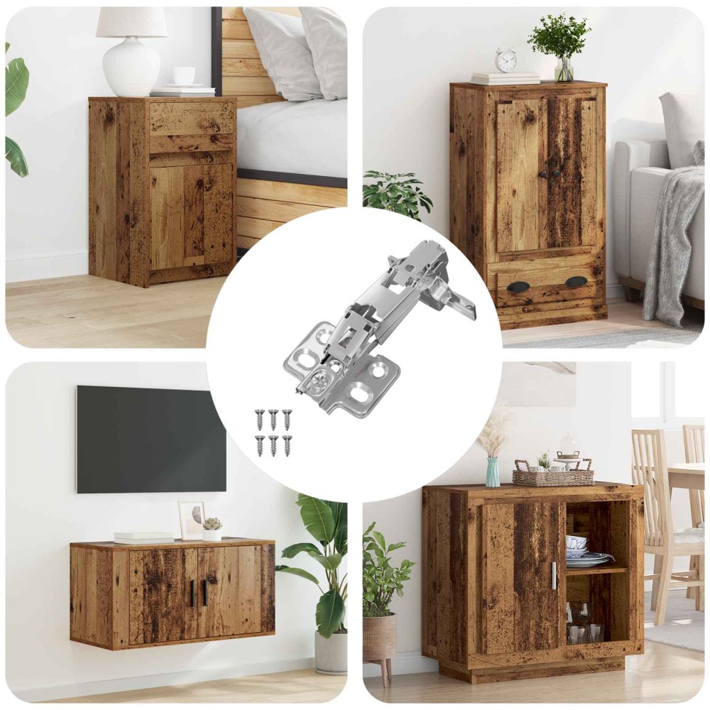 vidaXL Άξονας 126 τμχ. Νίκελ 139 x 64,1 x 10 χλμ Σίδερο