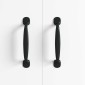 vidaXL Χειριστήριο Επίπλου 250 τμχ. Μαύρο 130 x 19,4 x 22,3 χιλ.