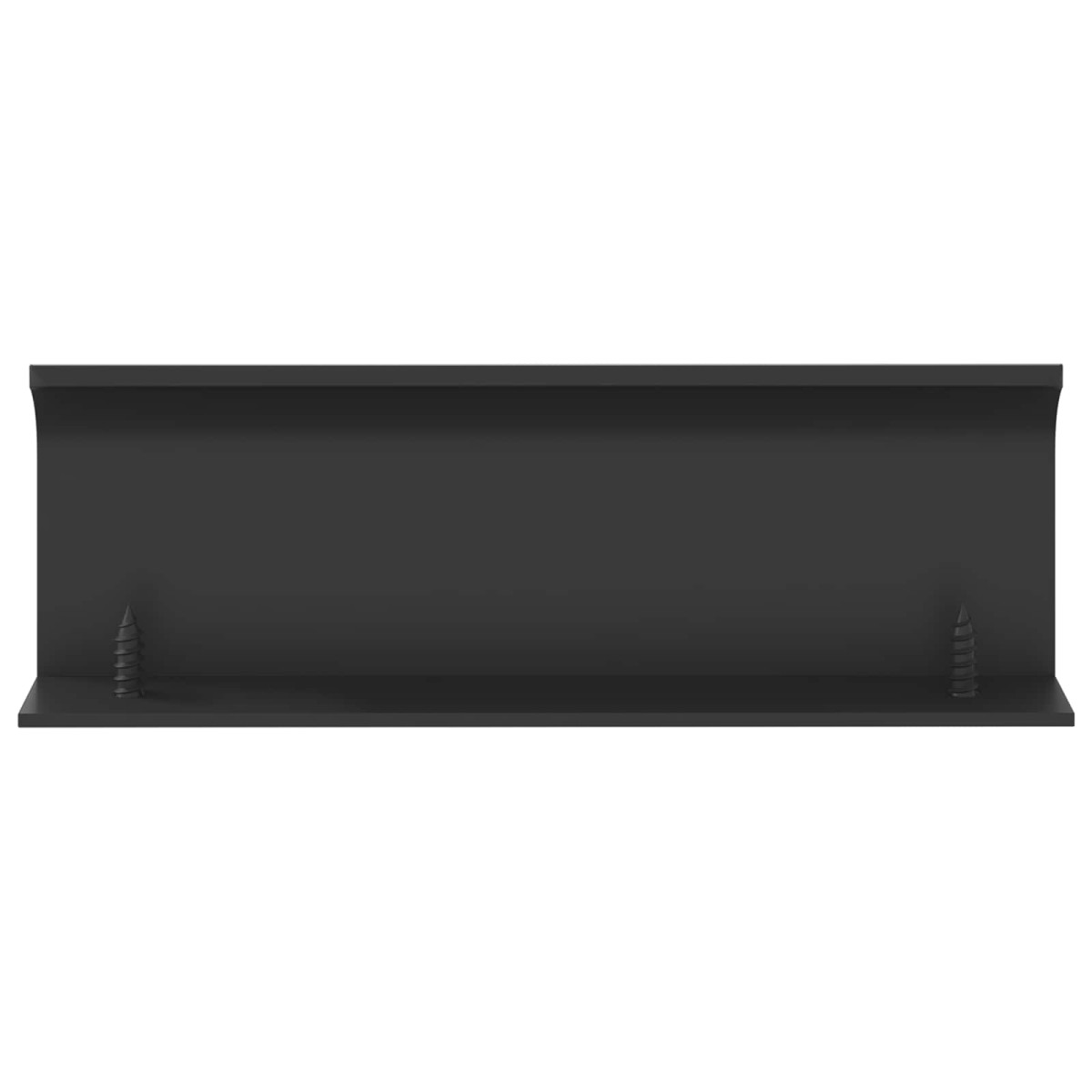 vidaXL Λαβή 12 τμχ. Μαύρο 120 x 39.6 x 17 χιλ. Αλουμίνιο