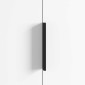 vidaXL Λαβή 12 τμχ. Μαύρο 120 x 39.6 x 17 χιλ. Αλουμίνιο