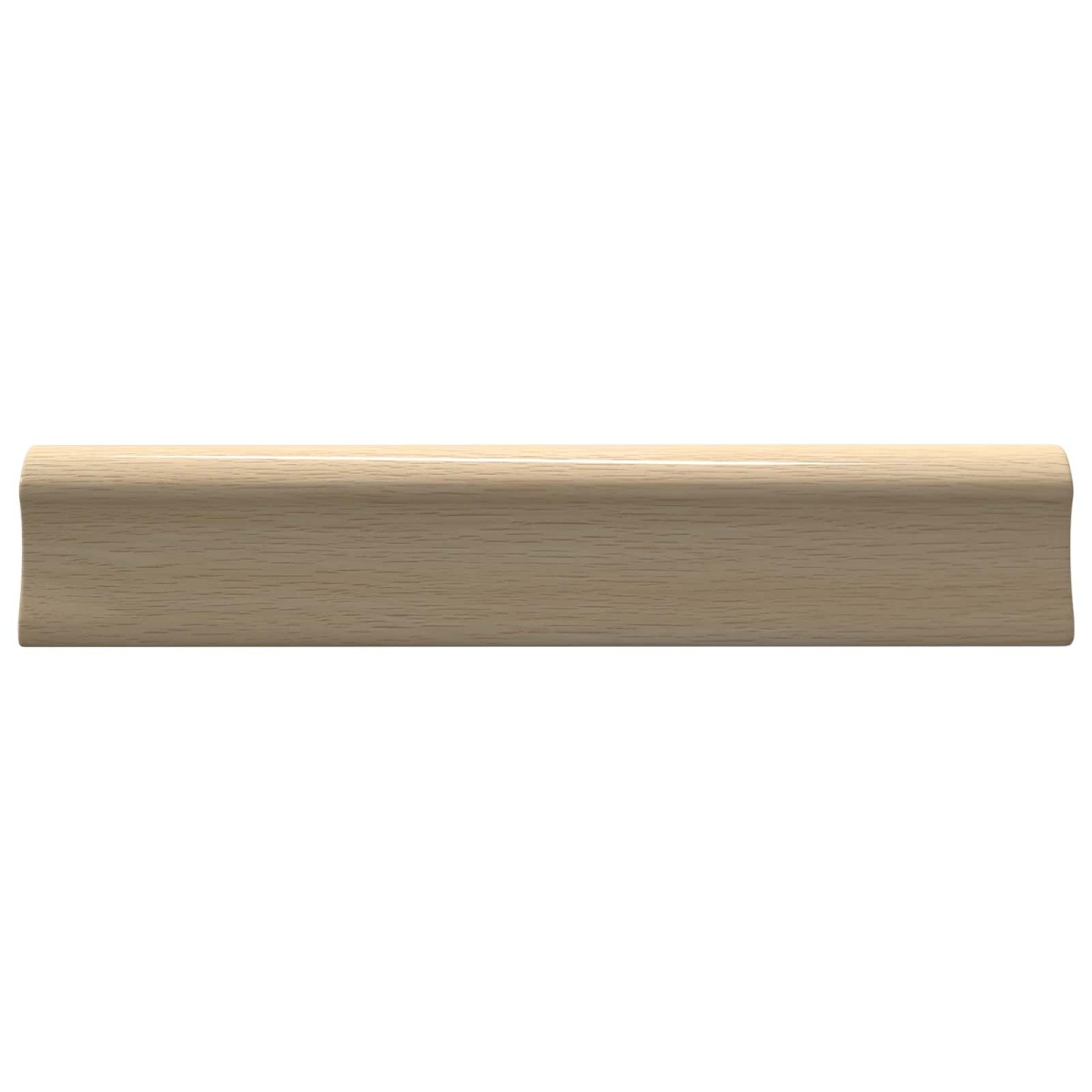 vidaXL Ευθεία Λαβή 587 τμχ. Φυσικό Χρώμα Ξύλου 130 x 25 x 30 mm