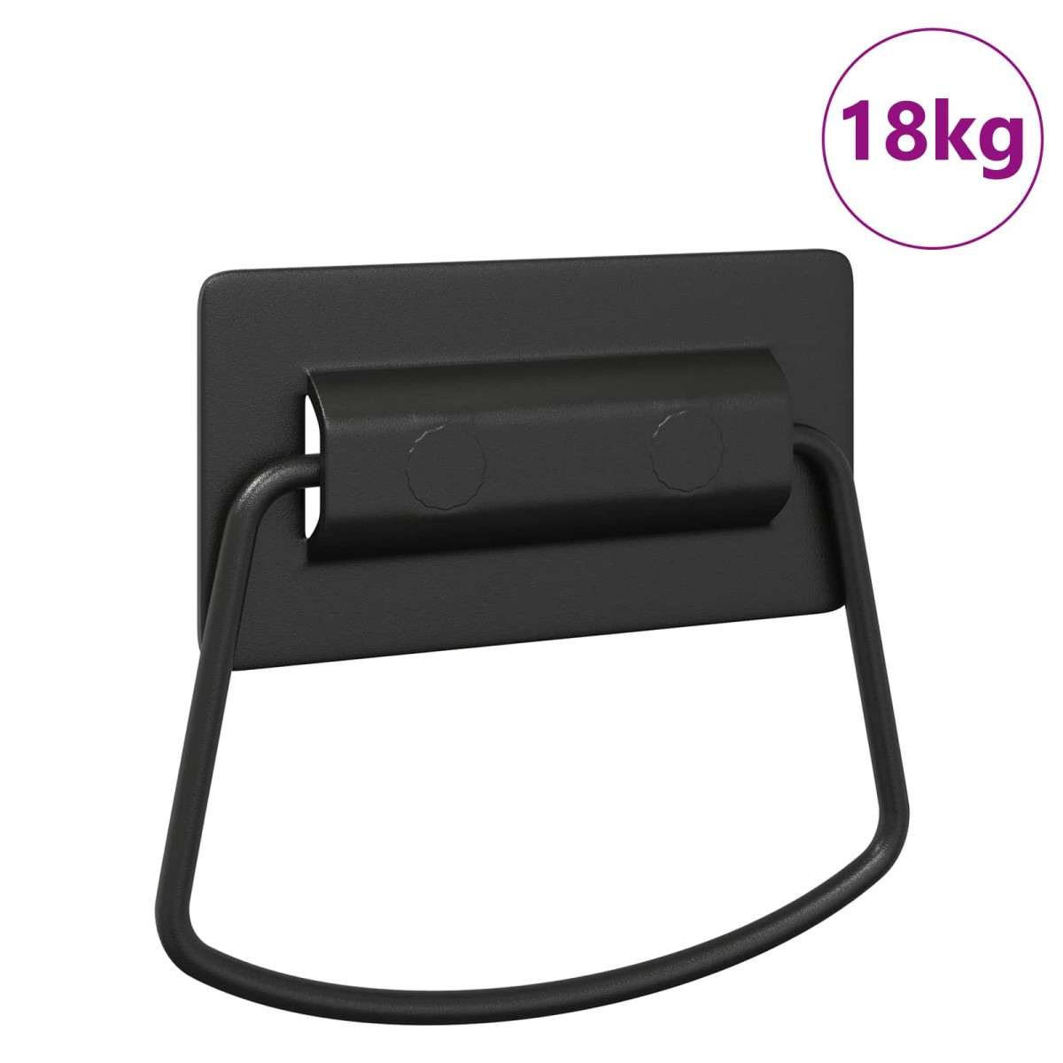 vidaXL Χερούλια Ντουλαπιών Μαύρο 85 x 45 χιλ Μέταλλο