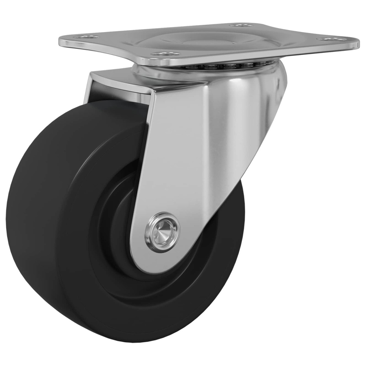 vidaXL Στρόφιγγα 2 τμχ. Ασημί 60 x 60 x 50 χλστ Σίδερο και νάιλον