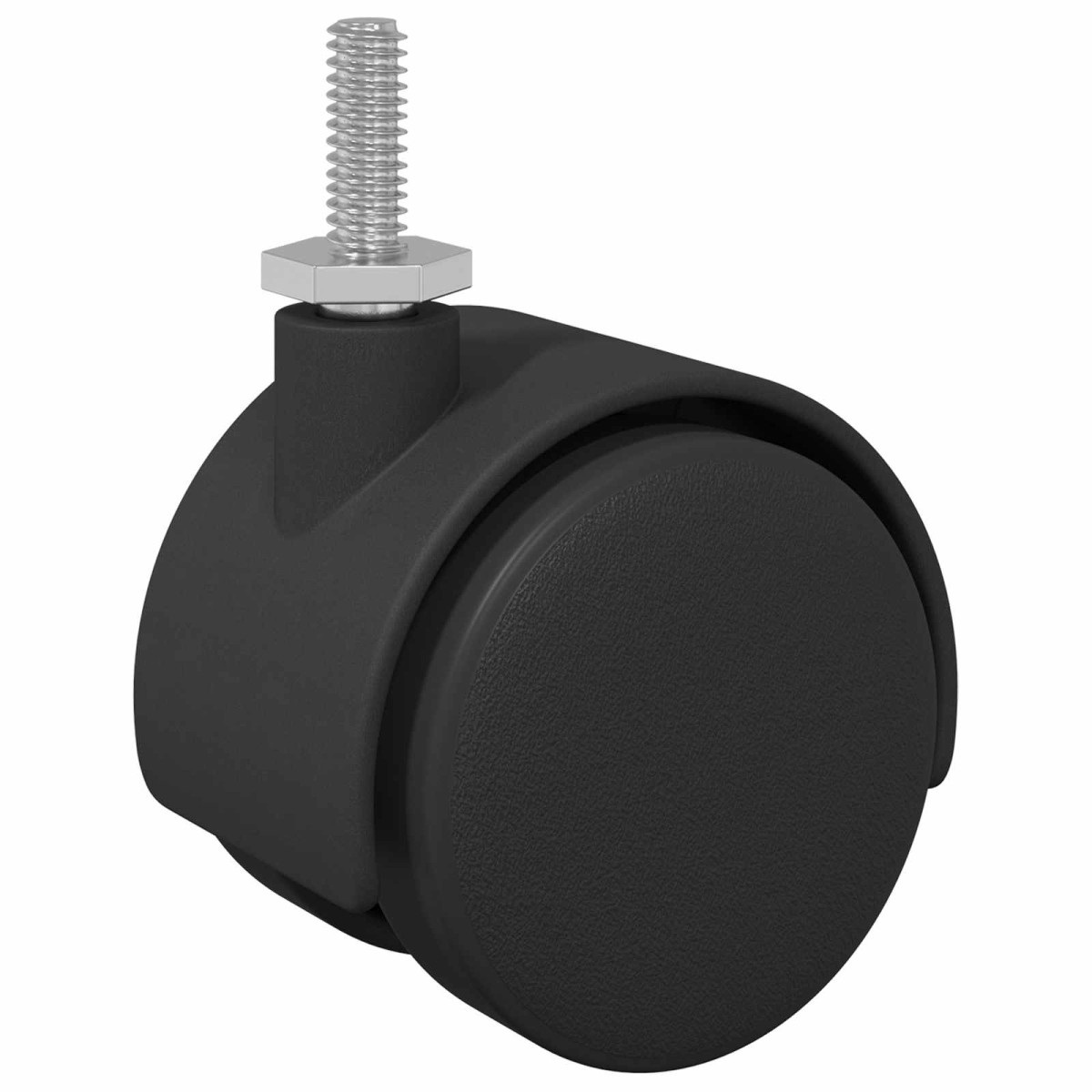 vidaXL Τροχίσκος 12 τμχ. Μαύρο και Ασημί 40,1 x 40,1 x 37,8 χλστ