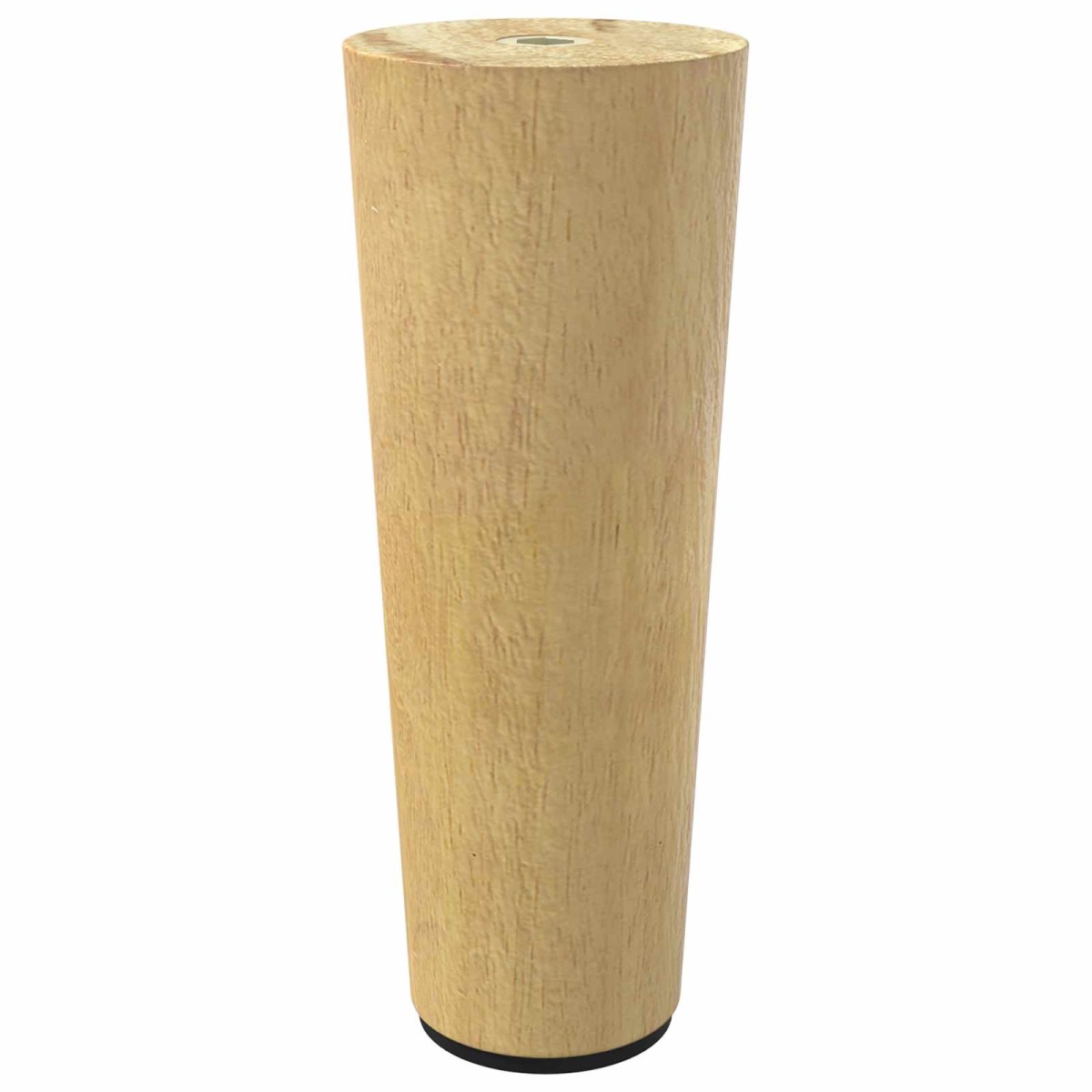 vidaXL Πόδια Επίπλων 2 τμχ. Καφέ Ø 44 x 100 mm Στερεό Ξύλο Ευκαλύπτου