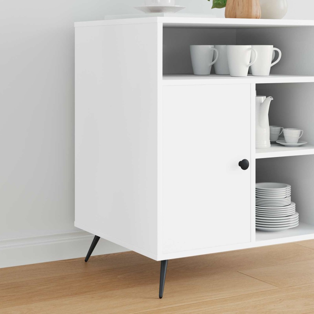 vidaXL Σταντ Πόδια 12 τμχ. Μαύρο 56 x 56 x 100 mm Σίδερο