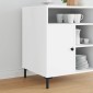 vidaXL Στηρίγματα 12 τμχ. Μαύρο 57 x 57 x 100 mm Σίδερο