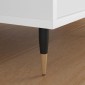 vidaXL Πόδια Επίπλων 12 τμχ. Μαύρο και Χρυσό Ø 40 x 98 mm Σίδερο