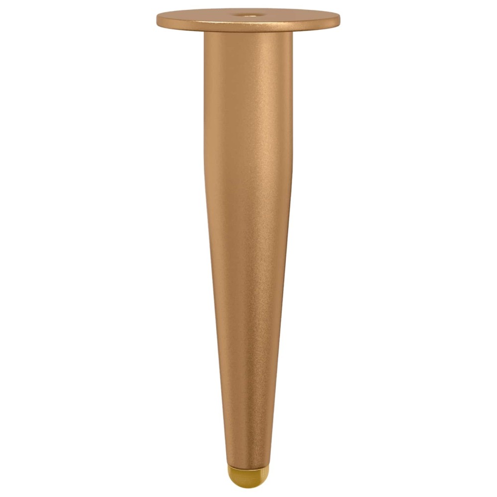 vidaXL Στηρίγματα 2 τμχ. Χρυσό 98 x 40 mm Σίδερο