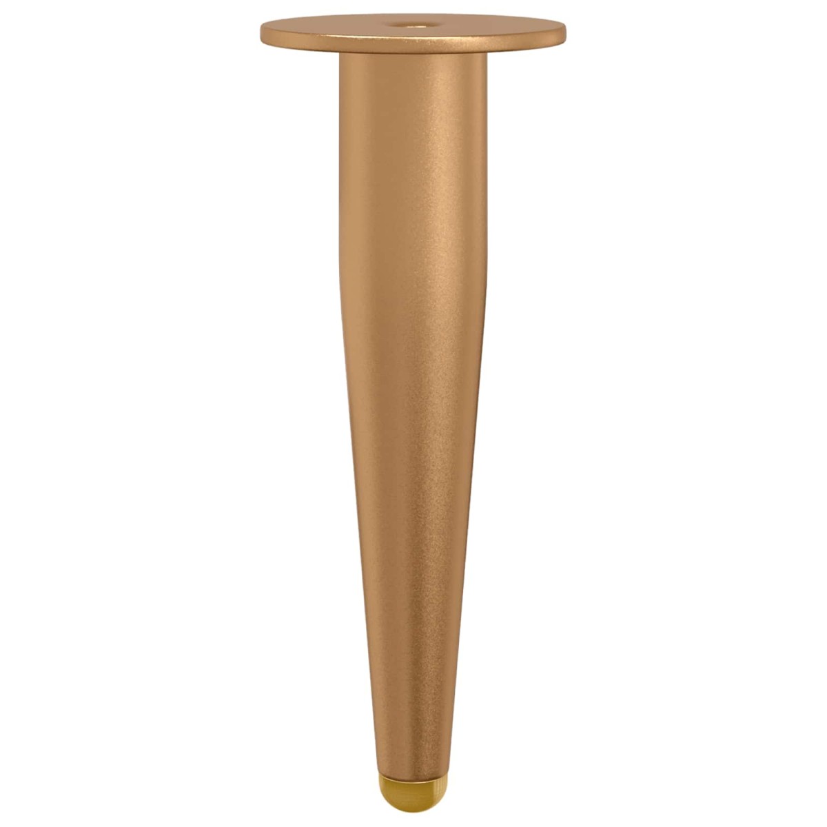 vidaXL Στηρίγματα 2 τμχ. Χρυσό 98 x 40 mm Σίδερο