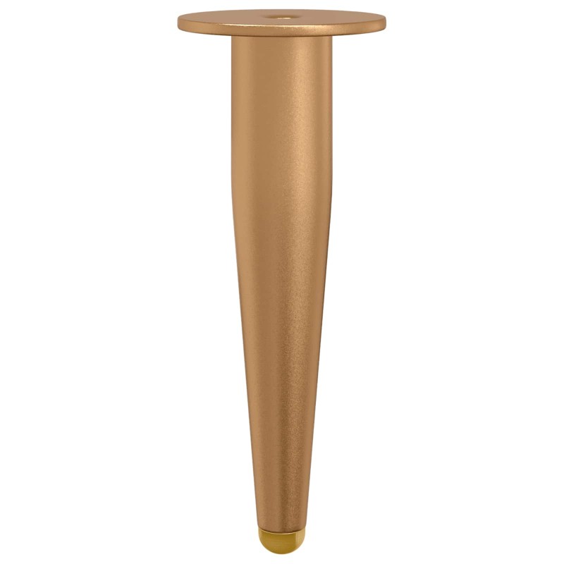 vidaXL Στηρίγματα 2 τμχ. Χρυσό 98 x 40 mm Σίδερο