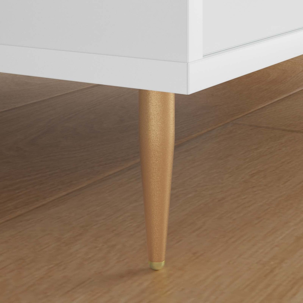 vidaXL Στηρίγματα 12 τμχ. Χρυσό 98 x 40 mm Σίδερο