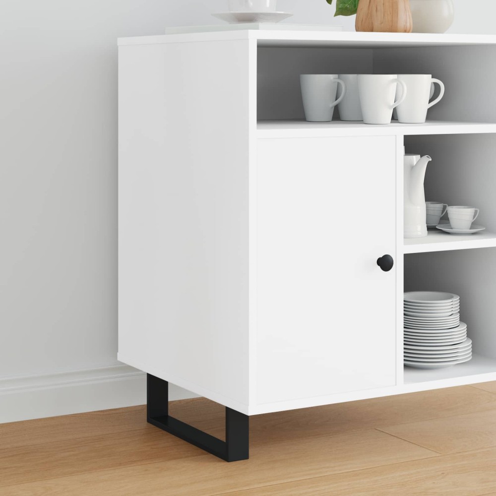 vidaXL Πόδια Επίπλων 12 τμχ. Μαύρο 311 x 40,5 x 100 χιλ Σίδερο