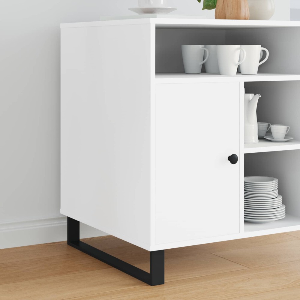 vidaXL Πόδια Επίπλων 12 τμχ. Μαύρο 546 x 40,5 x 100 χιλ Σίδερο