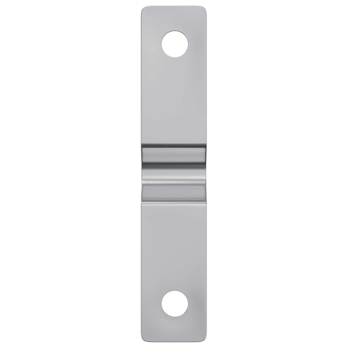 vidaXL Πλάκα Χτυπήματος 2 τμχ. Ασημί 50 x 10 x 1,2 mm Σίδερο
