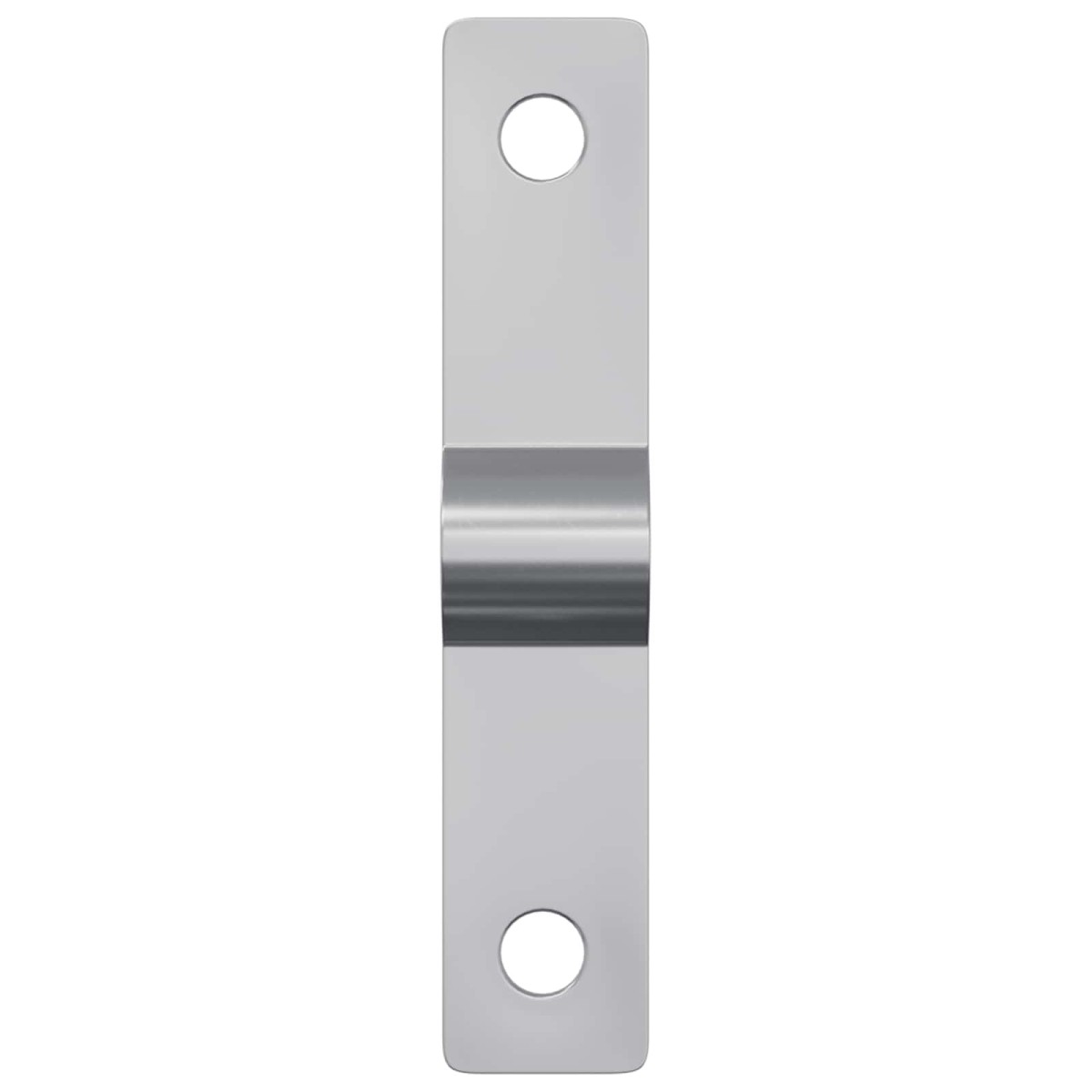 vidaXL Πλάκα Χτυπήματος 12 τμχ. Ασημί 50 x 10 x 1,2 mm Σίδερο