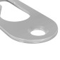 vidaXL ΚΡΕΜΑΣΤΡΑ ΜΕ ΚΛΕΙΔΩΜΑ 3673 τμχ. Ασημί 45 x 16 x 3.5 mm Σίδερο