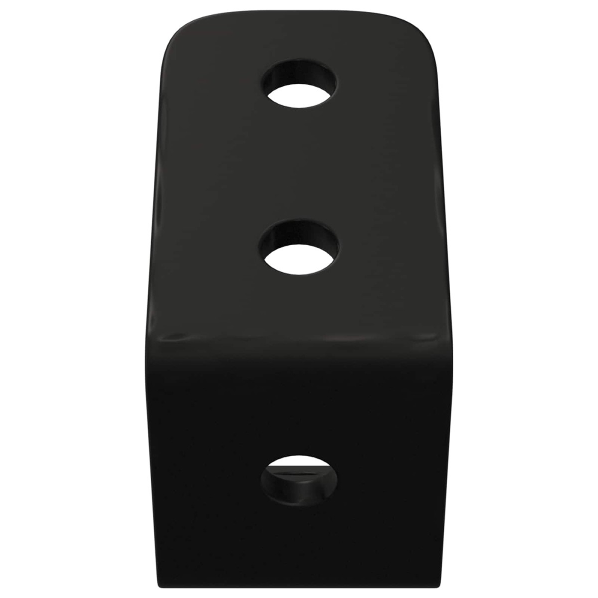 vidaXL Άγκιστρα 12 τμχ. Μαύρο M5 x 110 mm Σίδερο