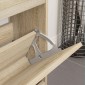 vidaXL Αγκώνας ανατροπής 12 τμχ. Ασημί 235 x 155 x 30 mm Σίδερο