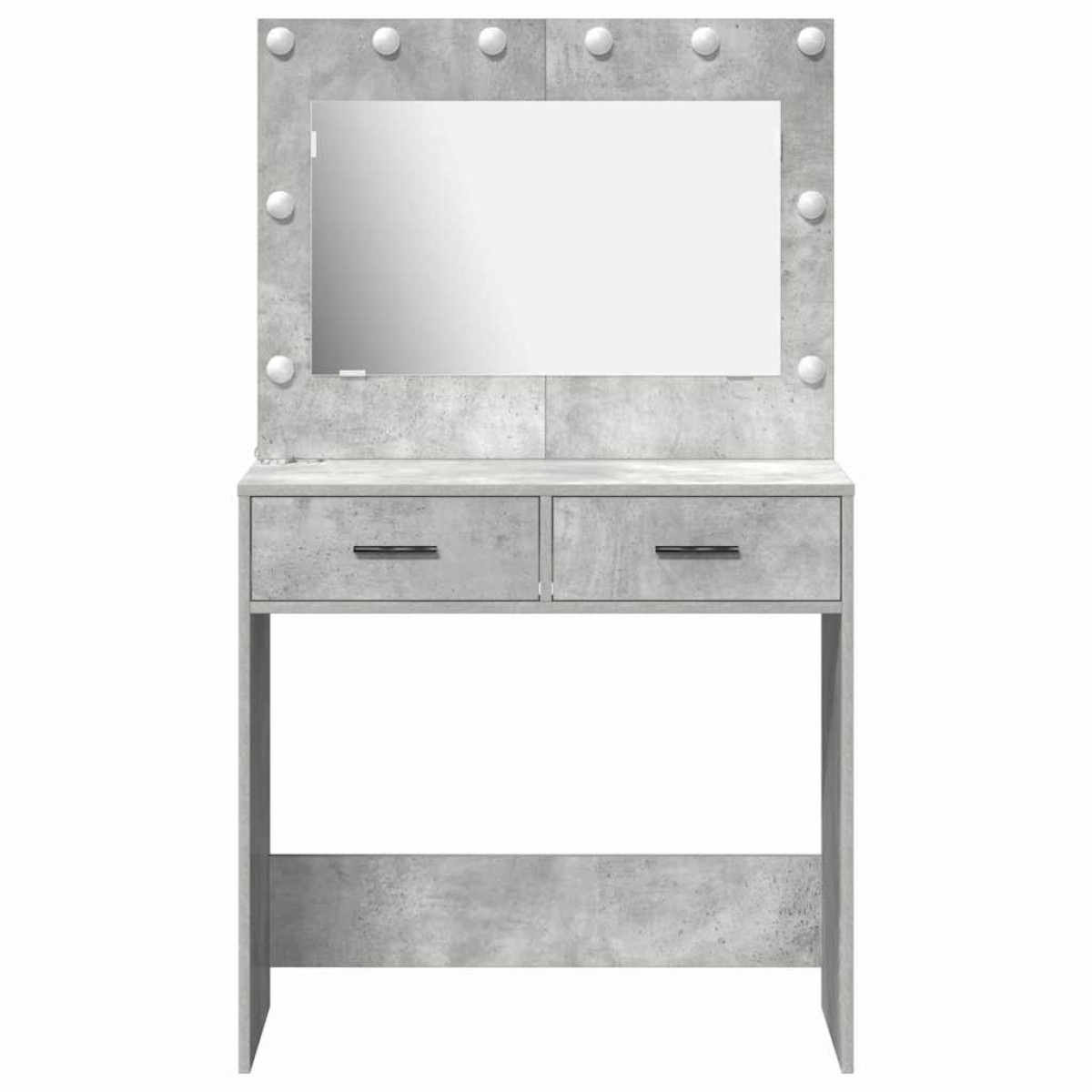 vidaXL Τραπέζι περιποίησης Σκυρόδεμα Γκρι 78,5 x 41 x 135 εκ