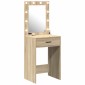 vidaXL Τραπέζι περιποίησης Δρύς Sonoma 50 x 41 x 135 εκ