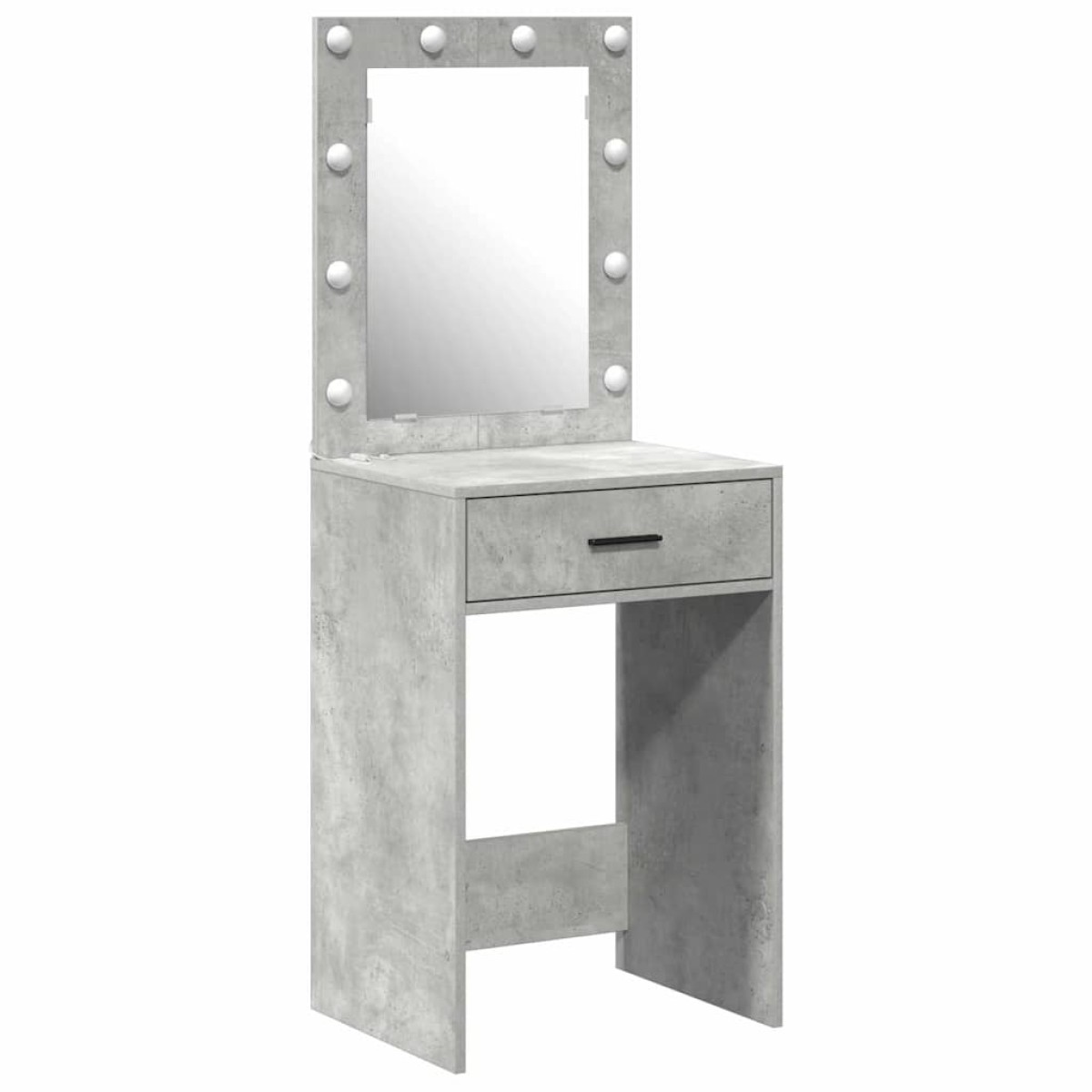 vidaXL Τραπέζι περιποίησης Σκυρόδεμα Γκρι 50 x 41 x 135 εκ