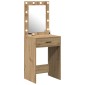 vidaXL Τραπέζι περιποίησης Artisan Oak 50 x 41 x 135 εκ