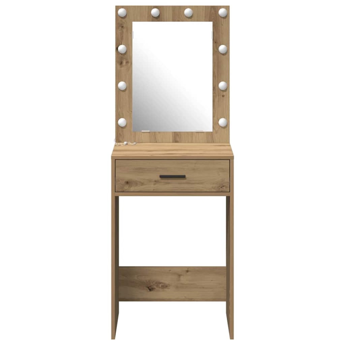 vidaXL Τραπέζι περιποίησης Artisan Oak 50 x 41 x 135 εκ