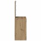 vidaXL Τραπέζι περιποίησης Artisan Oak 50 x 41 x 135 εκ