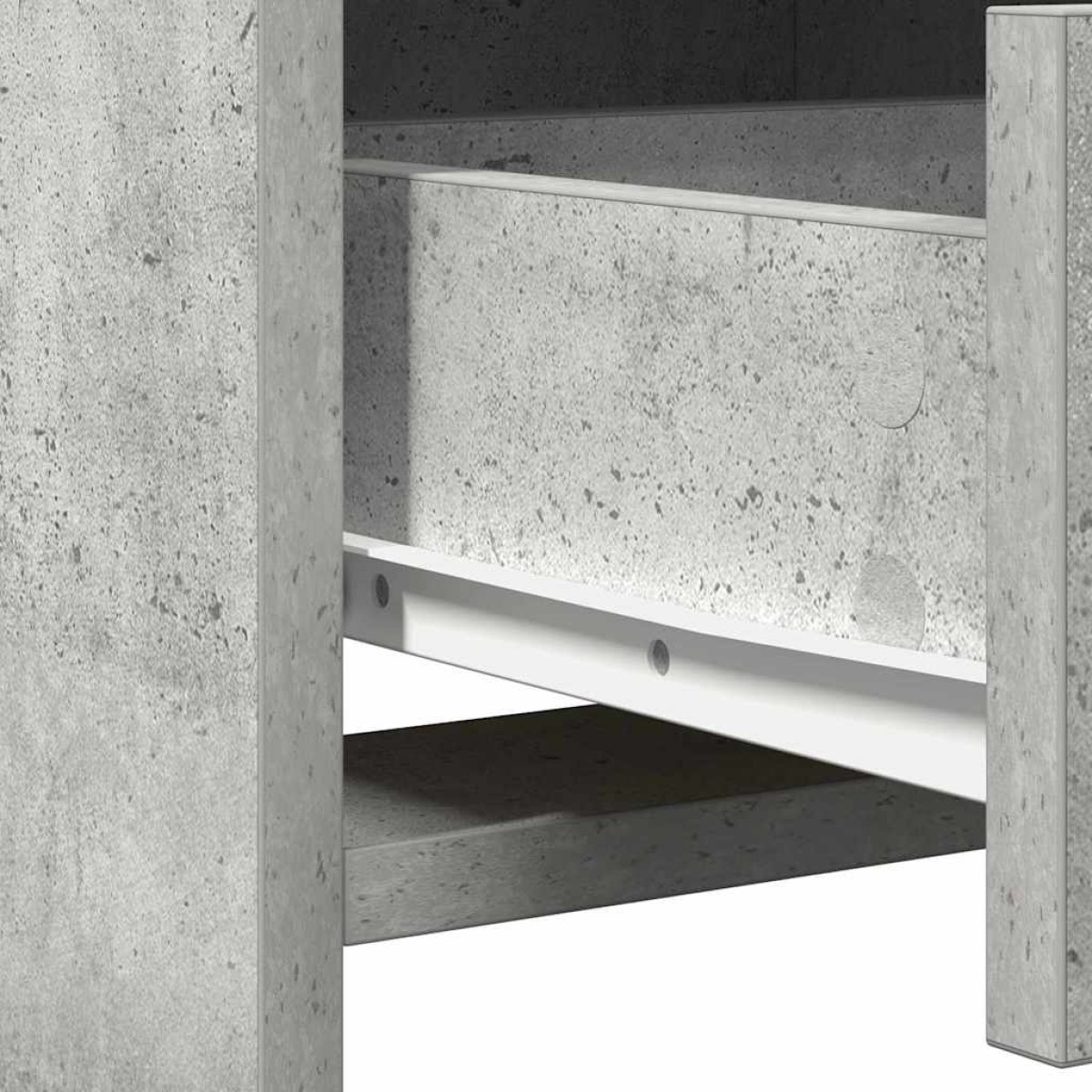 vidaXL Highboard Γκρι σκυροδέματος 40 x 41 x 135 εκ.