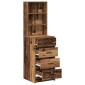 vidaXL Highboard Παλαιό ξύλο 40 x 41 x 135 εκ. Επεξεργασμένο Ξύλο