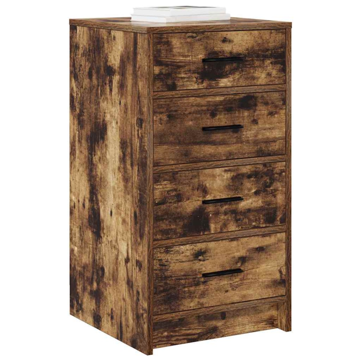 vidaXL Πλαϊνό γραφείο Καπνιστή δρυς 40 x 41 x 75 εκ Επεξεργασμένο Ξύλο