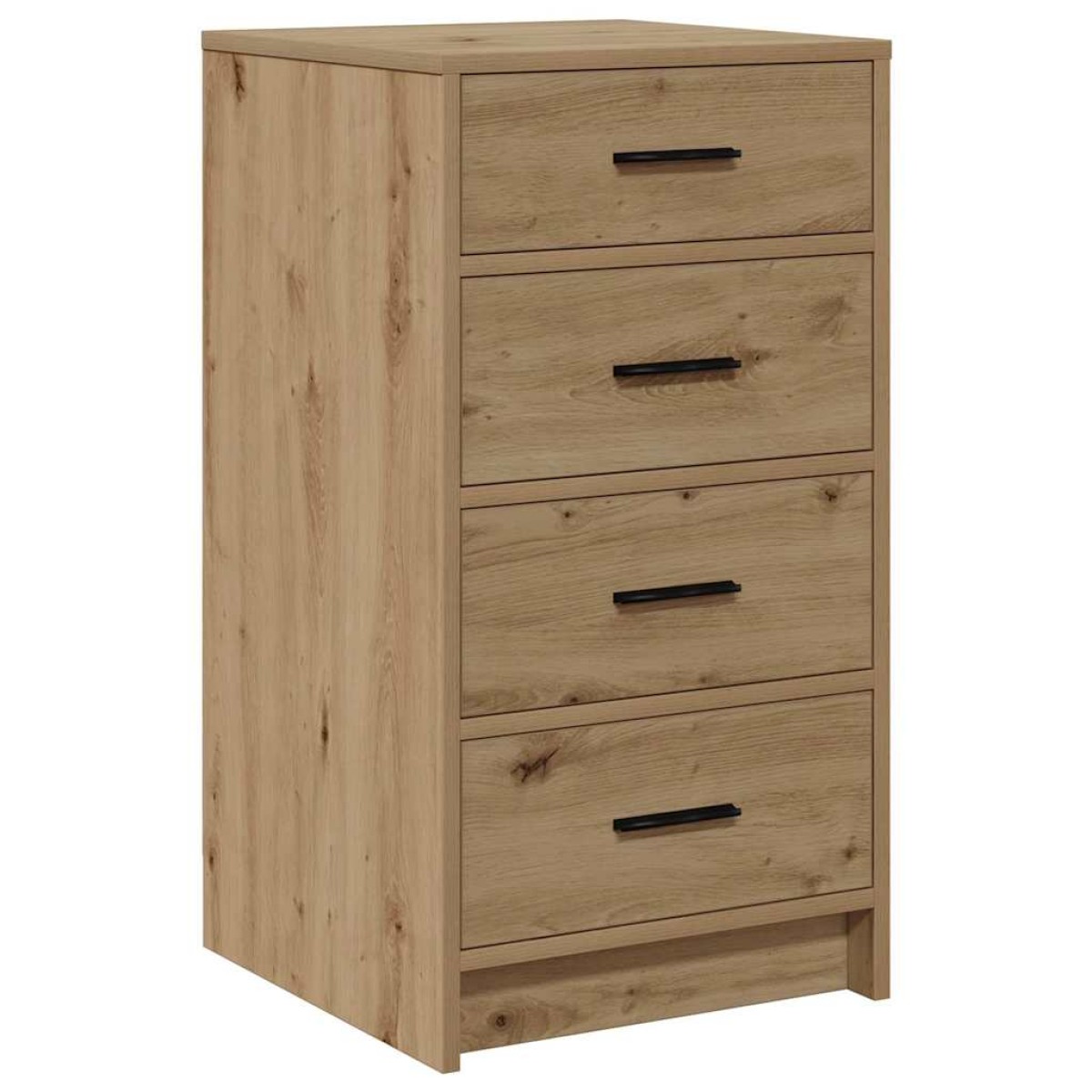 vidaXL Πλαϊνό γραφείο artisan δρυς 40 x 41 x 75 εκ Επεξεργασμένο Ξύλο