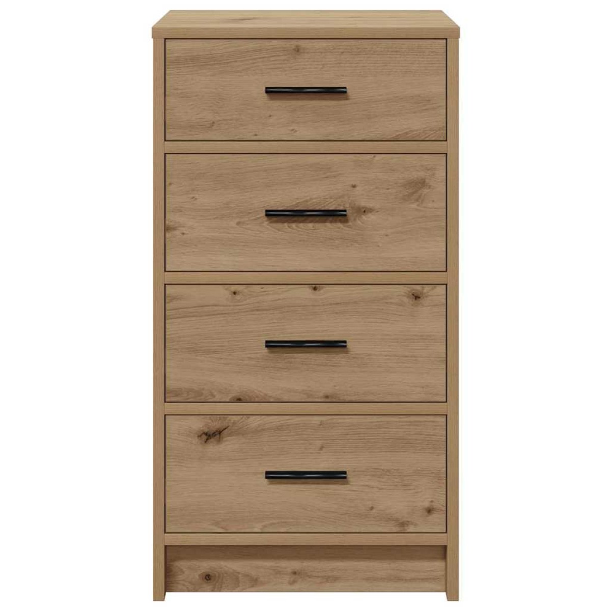 vidaXL Πλαϊνό γραφείο artisan δρυς 40 x 41 x 75 εκ Επεξεργασμένο Ξύλο