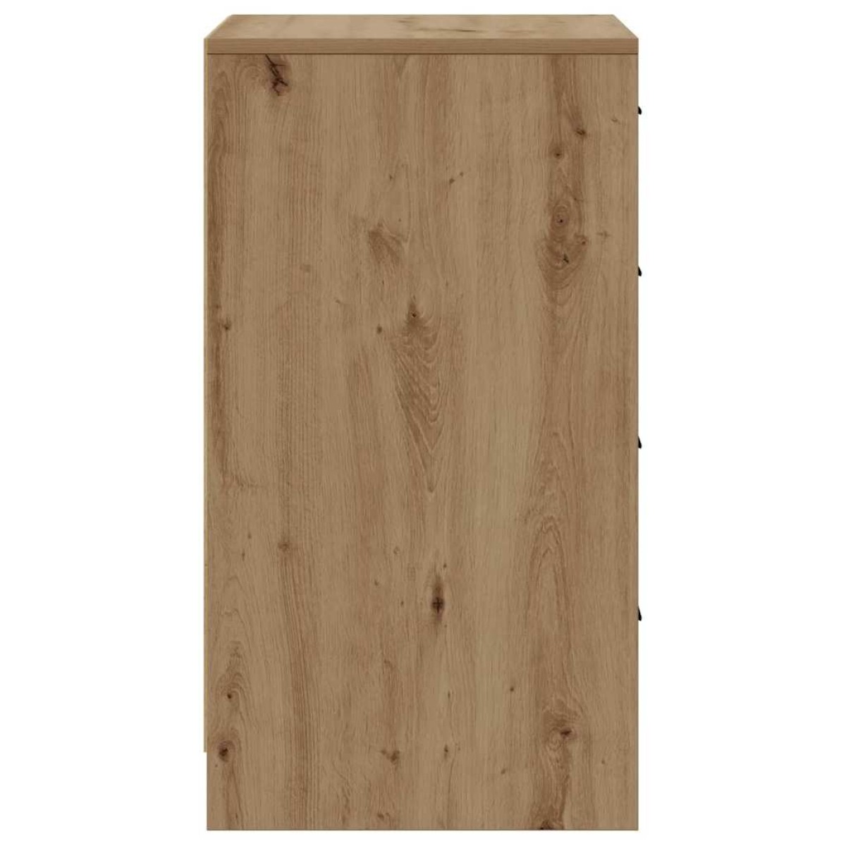 vidaXL Πλαϊνό γραφείο artisan δρυς 40 x 41 x 75 εκ Επεξεργασμένο Ξύλο