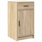 vidaXL Πλαϊνό γραφείο Δρύς Sonoma 40 x 40.5 x 75 εκ Επεξεργασμένο Ξύλο