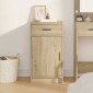 vidaXL Πλαϊνό γραφείο Δρύς Sonoma 40 x 40.5 x 75 εκ Επεξεργασμένο Ξύλο