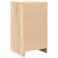 vidaXL Πλαϊνό γραφείο Δρύς Sonoma 40 x 40.5 x 75 εκ Επεξεργασμένο Ξύλο