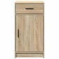 vidaXL Πλαϊνό γραφείο Δρύς Sonoma 40 x 40.5 x 75 εκ Επεξεργασμένο Ξύλο