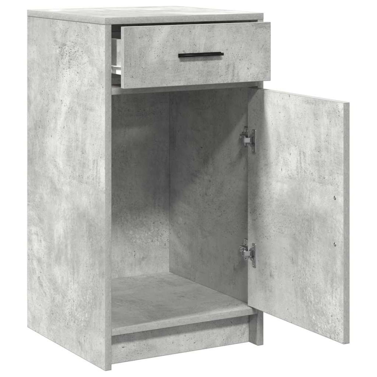 vidaXL Πλαϊνό γραφείο Σκυρόδεμα Γκρι 40 x 40.5 x 75 εκ