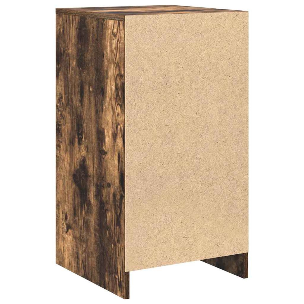 vidaXL Πλαϊνό γραφείο Καπνιστό Δρύς 40 x 40.5 x 75 εκ