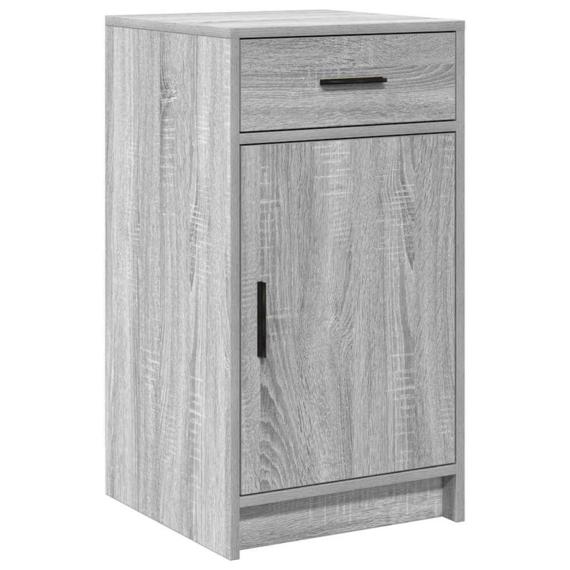 vidaXL Πλαϊνό γραφείο Γκρίζο Σονομα 40 x 40.5 x 75 εκ