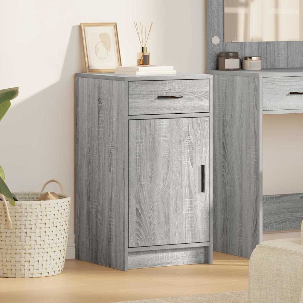 vidaXL Πλαϊνό γραφείο Γκρίζο Σονομα 40 x 40.5 x 75 εκ