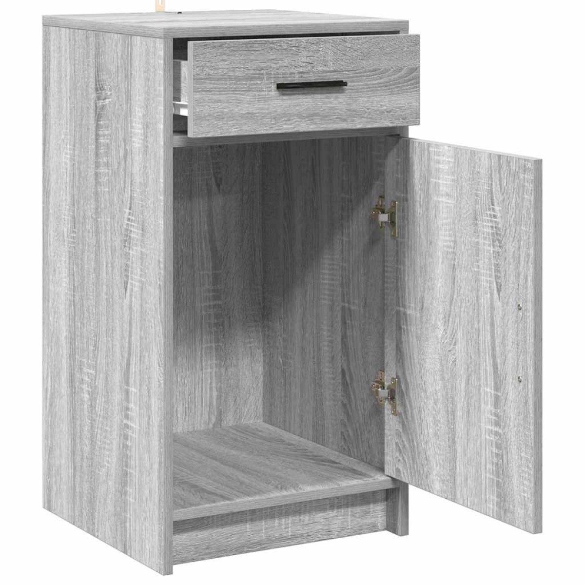 vidaXL Πλαϊνό γραφείο Γκρίζο Σονομα 40 x 40.5 x 75 εκ